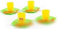 Набор игрушечной посуды Полесье Столовый 40633