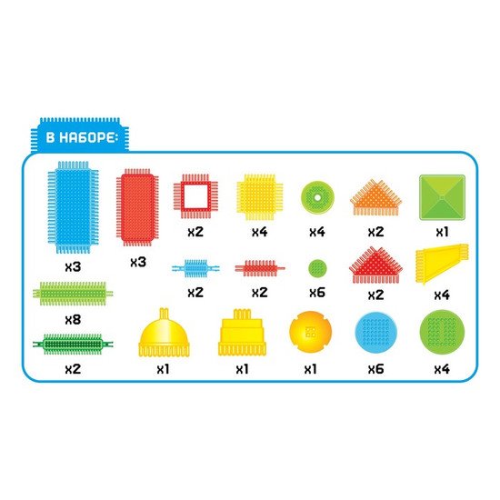 Конструктор Unicon игольчатый 7598135