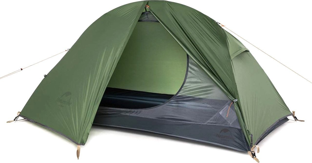 Треккинговая палатка Naturehike Cycling Spider Si NH18A095-D-DFGR (зеленый)