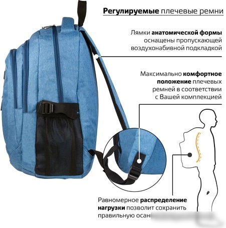 Рюкзак BRAUBERG Скай 225517
