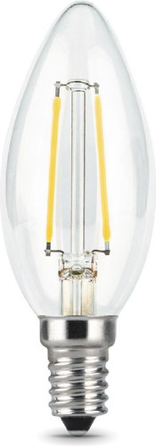 Светодиодная лампочка Gauss Basic Filament E14 4W 3000K 50312142