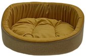 Лежак Homepet Montana №1 83742 (43x38x15см, горчичный)