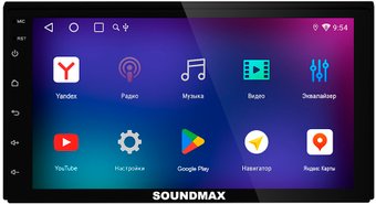 USB-магнитола Soundmax SM-CCR3078
