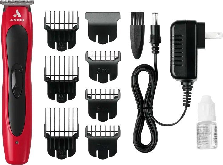 Триммер для бороды и усов Andis VersaTrim Li Cordless Trimmer Red BTF-3