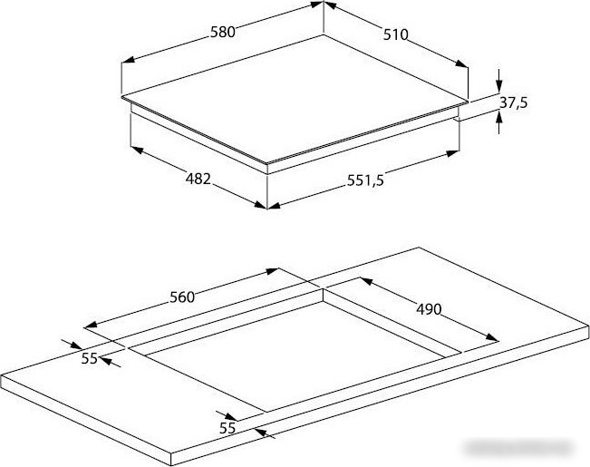 Варочная панель BEKO HIC64402T