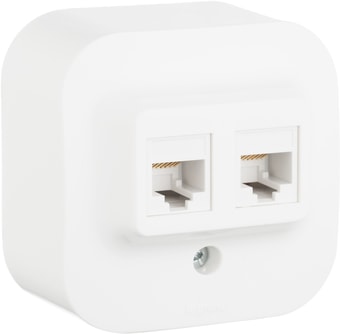 Розетка компьютерная Legrand Quteo 782228 (белый)