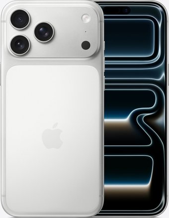 Телефон Apple iPhone 17 Pro Max Dual eSim 256GB (серебристый)
