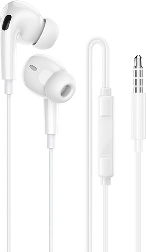 Наушники Borofone BM100 Pro 3.5 мм (белый)