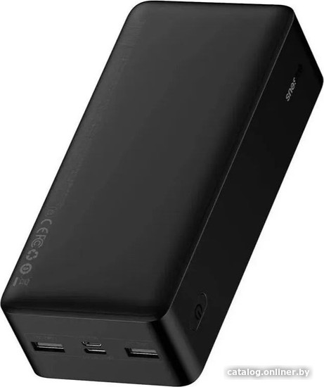 Внешний аккумулятор Baseus Bipow Digital Display 30000mAh (черный)