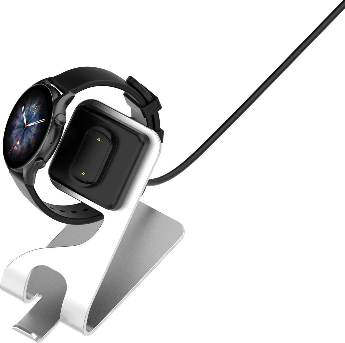 Док-станция Bingo для Amazfit GTR 3/GTR 3 Pro/GTS 3/T-Rex 2 (белый)