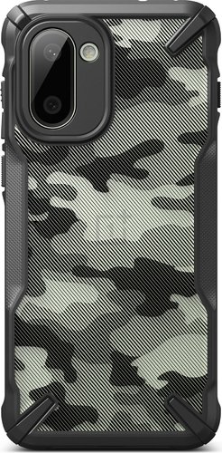 Чехол для телефона Ringke Fusion X для OnePlus 15R (Camo Black)