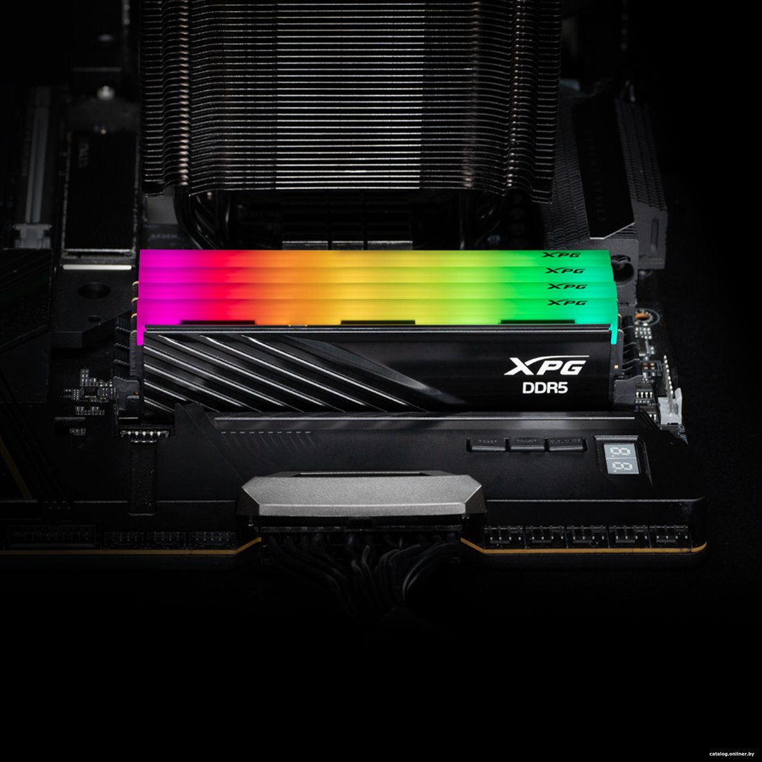 Оперативная память ADATA XPG Lancer Blade RGB 2x8ГБ DDR5 5600 МГц AX5U5600C468G-DTLABRBK