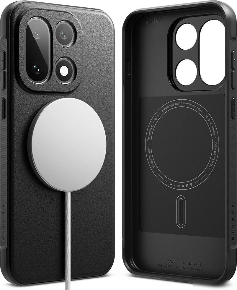 Чехол для телефона Ringke Onyx Magnetic для OnePlus 15 (Black)