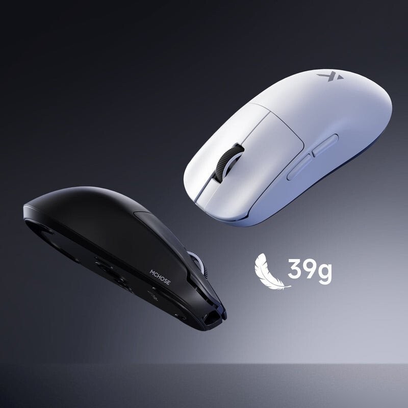 Игровая мышь MCHOSE L7 Pro Ultra-Lightweight Wireless (белый)