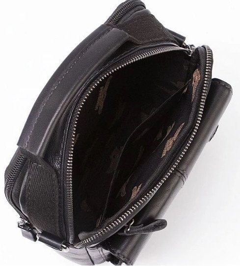 Мужская сумка Poshete 196-4134-54-BLK (черный)