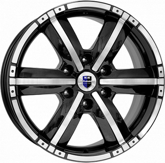Литые диски K&K Окинава 17x7.5" 6x139.7мм DIA 67.1мм ET 38мм Алмаз черный