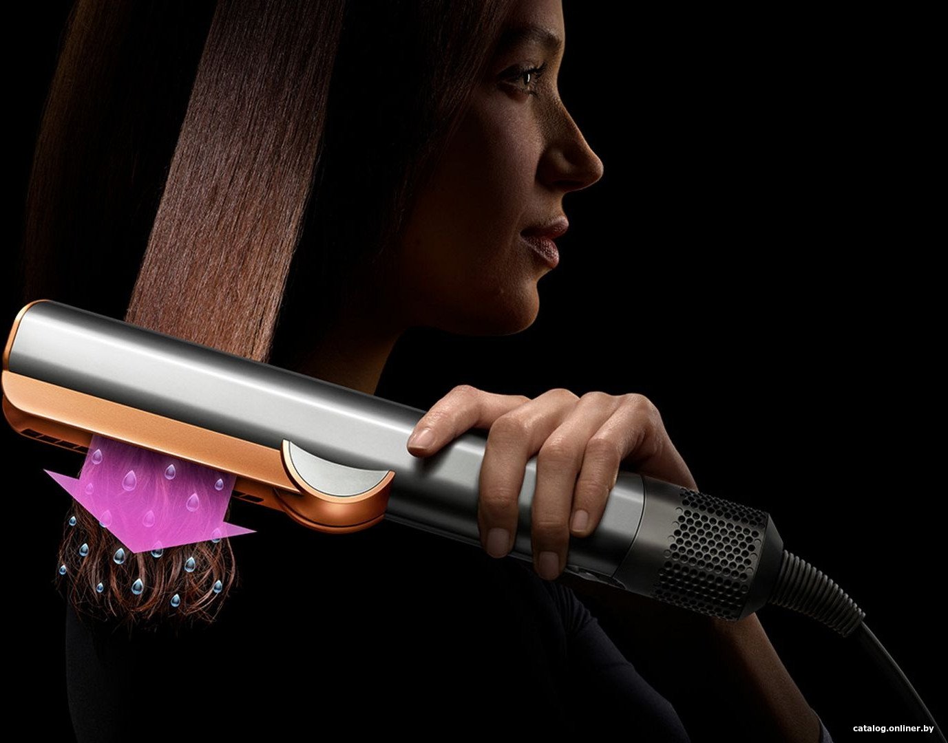 Выпрямитель Dyson Airstrait (евровилка, никель/медный)