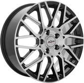 Литые диски X'trike X-131 17x7" 5x114.3мм DIA 66.1мм ET 40мм BK/FP