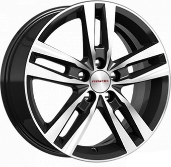Литые диски K&K Rassvet 16x6.5" 5x114.3мм DIA 66.1мм ET 40мм Алмаз черный