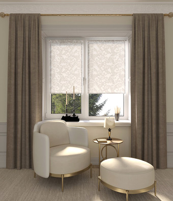 Рулонные шторы Legrand Севилия 160x175 (какао)