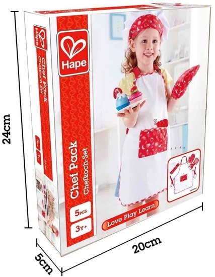 Костюм повара детский Hape Шеф-повар E3162-HP