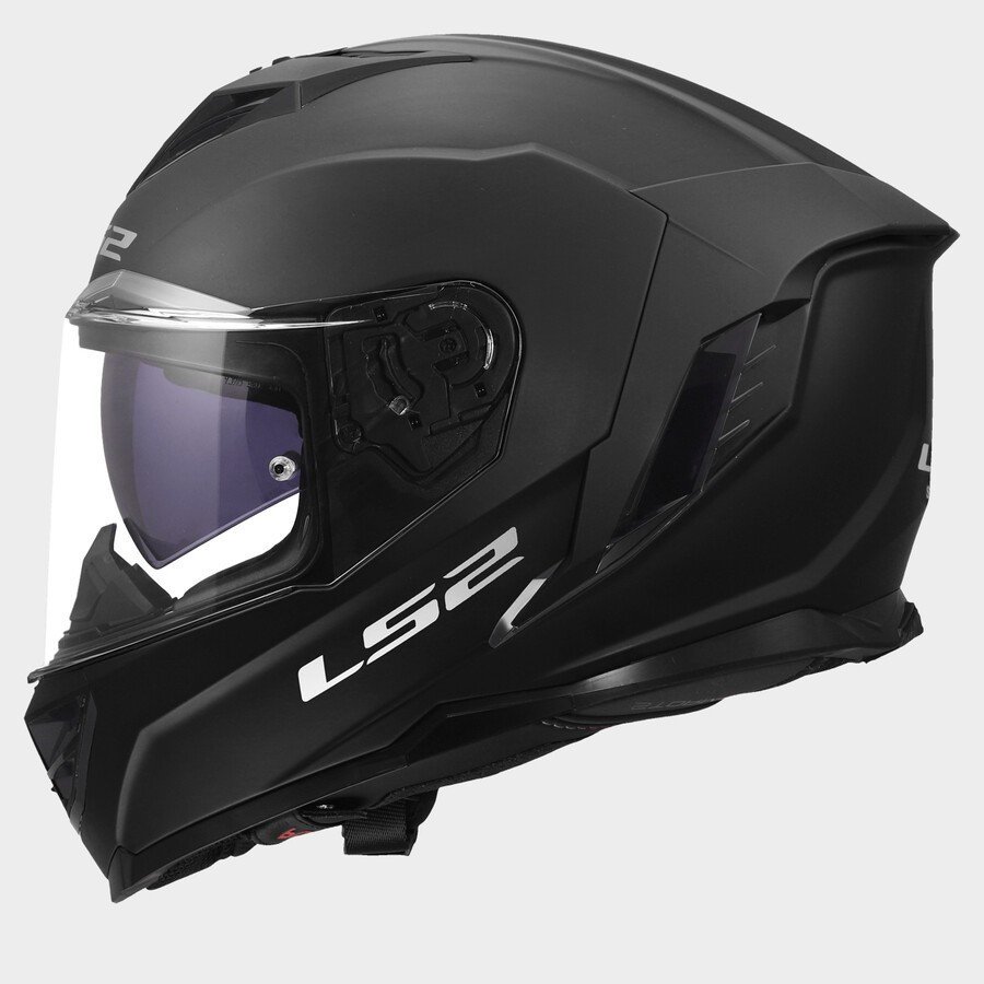 Мотошлем LS2 FF818 Storm III Solid (3XL, черный матовый)