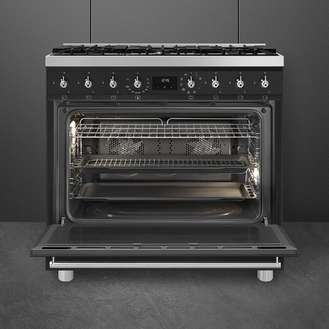 Кухонная плита Smeg C9GMMB2
