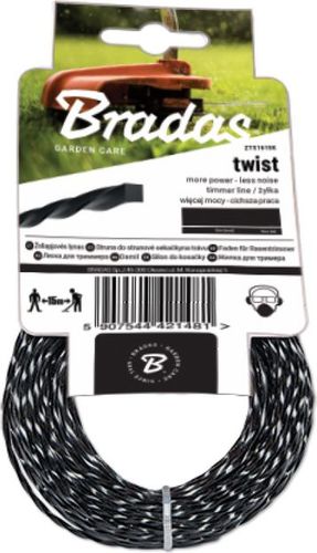 Леска для триммера Bradas Twist ZTS3015K (квадрат)
