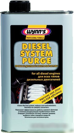 Присадка Wynn`s Diesel System Purge 1000 мл (89195) Присадка Wynn`s Diesel System Purge 1000 мл (89195)