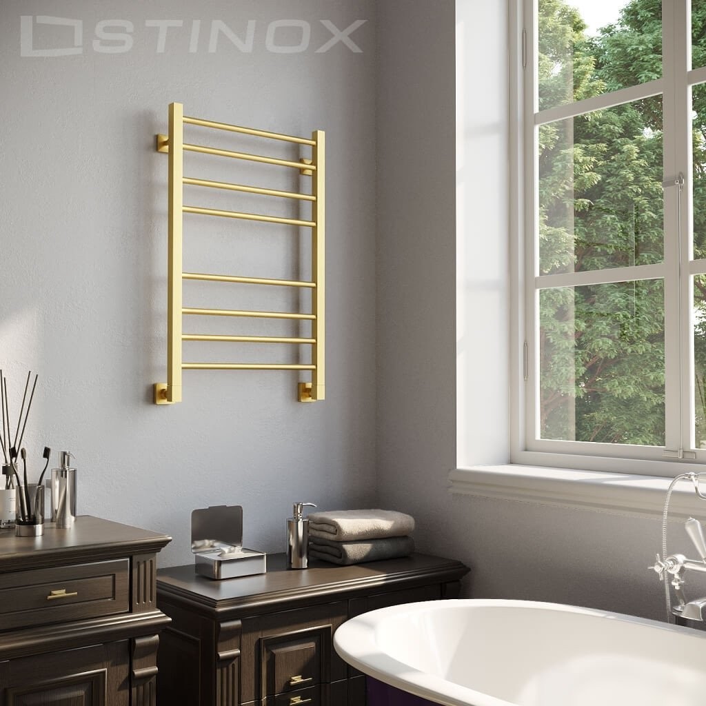 Полотенцесушитель Stinox Classic 50x80 cl80zs (золото сатин)