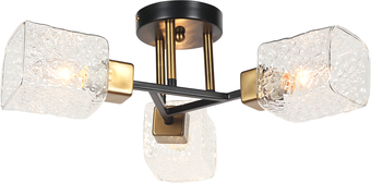 Припотолочная люстра Arte Lamp Chicago A1547PL-3BK