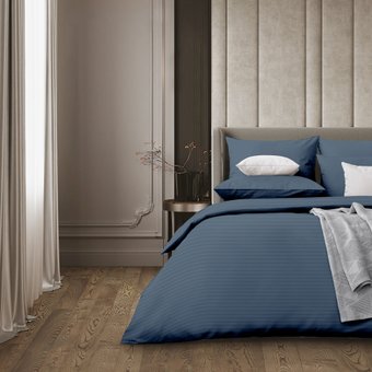 Постельное белье Verossa Stripe Sapphire 2сп VRT 2080 70308 ST13 23