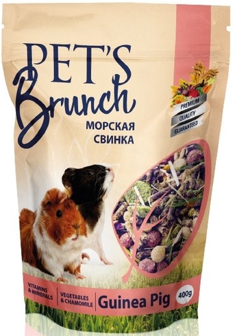 Корм для грызунов Pet's Brunch для морских свинок 400 г