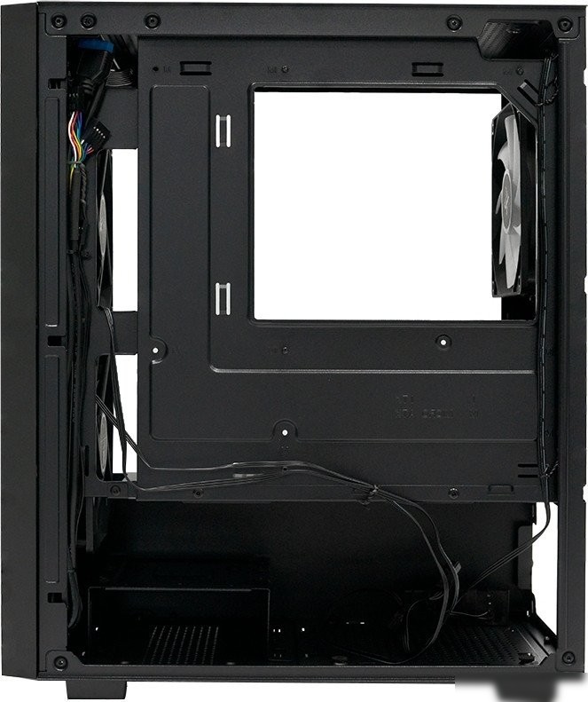 Корпус XASTRA A306M 3FRGB (черный)