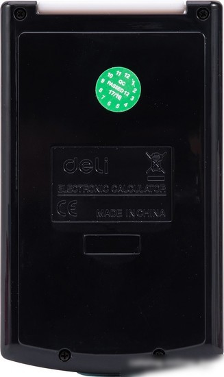 Калькулятор Deli E39217/BLACK