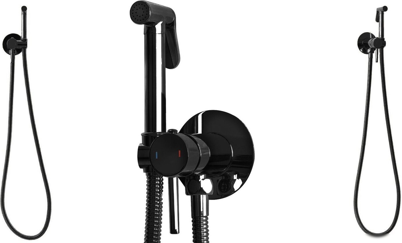 Гигиенический душ Rea Lungo Loop REA-B5656 (черный металлик)