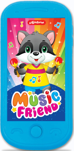 Развивающая игрушка Азбукварик Music Friend Мини-смартфончик 3039