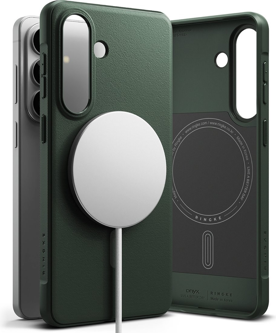 Чехол для телефона Ringke Onyx Magnetic для Galaxy S26 (Dark Green)