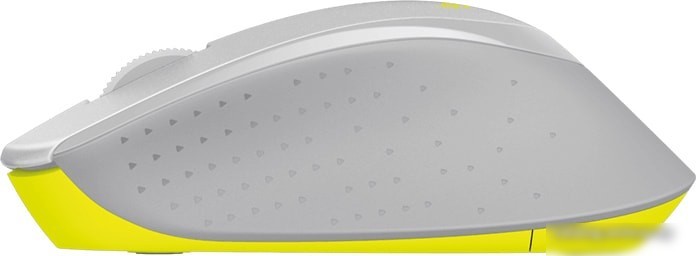 Мышь Logitech M330 Silent Plus (серый/желтый)