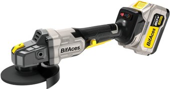 Угловая шлифмашина BifAces DLAG-40-125A (с 2-мя АКБ, кейс)