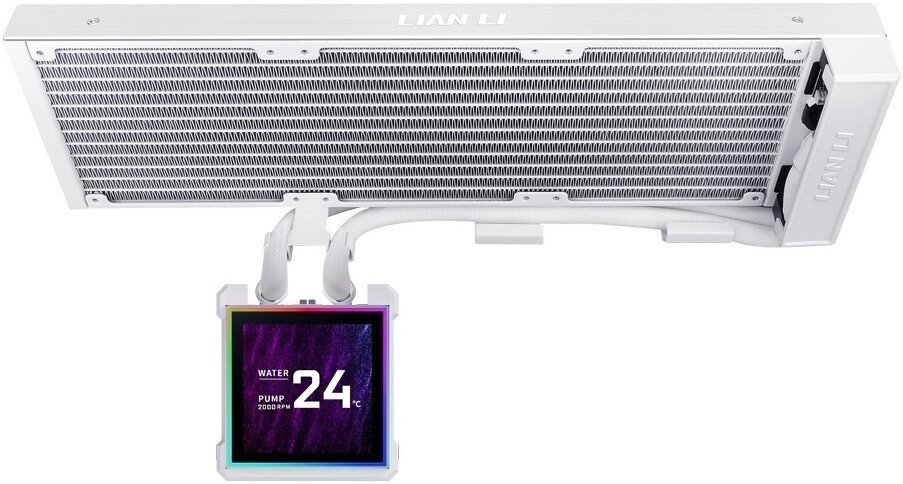 Радиатор системы жидкостного охлаждения Lian Li HydroShift II LCD-S 360N G89.GHS2LCDS36NW.R0