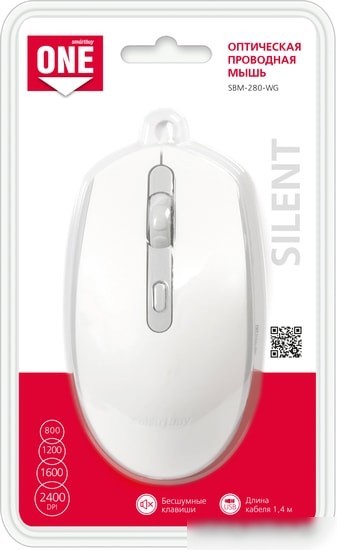 Мышь SmartBuy One SBM-280-WG