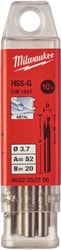 Набор оснастки Milwaukee 4932352206 (10 предметов)