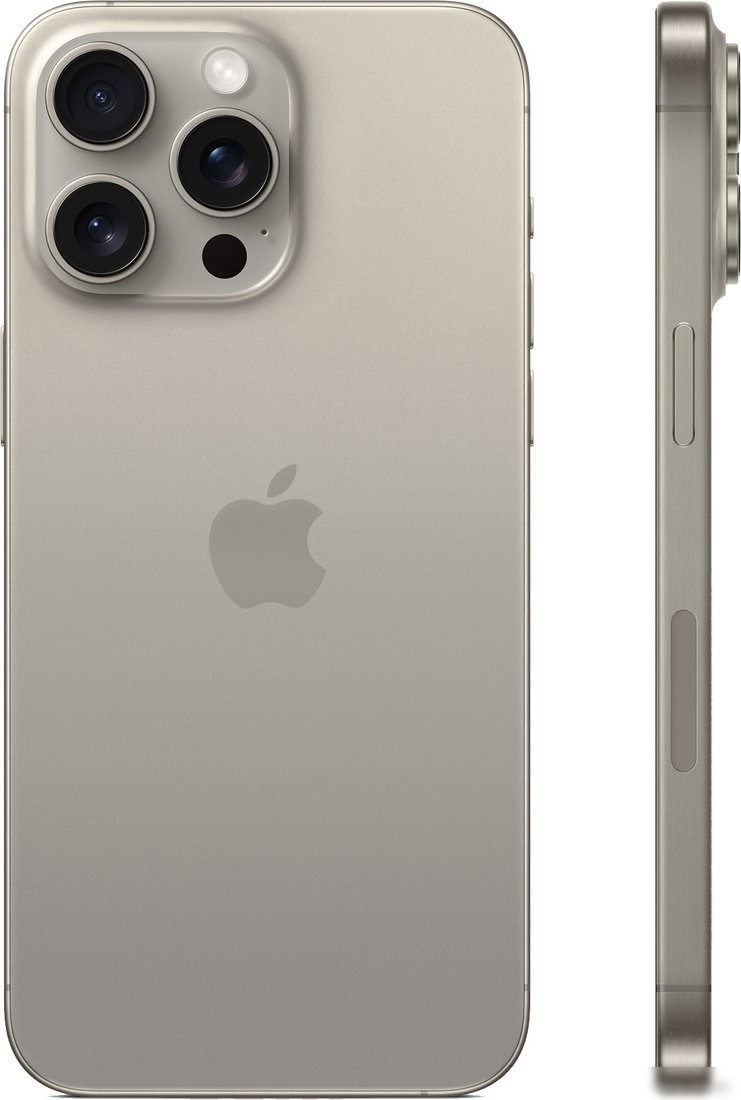 Телефон Apple iPhone 15 Pro Max 512GB (природный титан)
