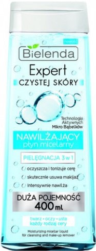Bielenda Мицеллярная вода увлажняющая 3в1 Skin Clinic Professional 400 мл