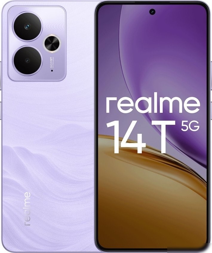 Телефон Realme 14T RMX5078 8GB/256GB международная версия (фиолетовый)