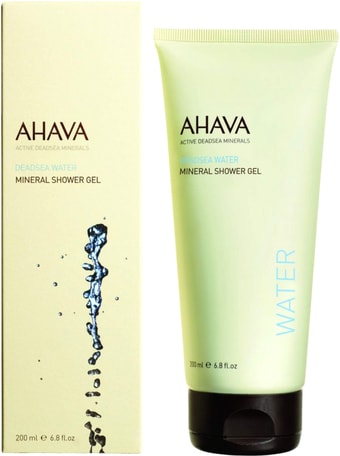 Косметика по уходу за телом Ahava Гель для душа Deadsea Water минеральный 200 мл