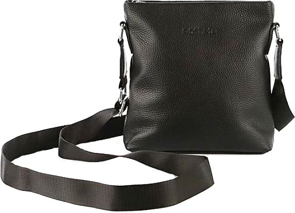 Мужская сумка Poshete 381-6106-BLK (черный)