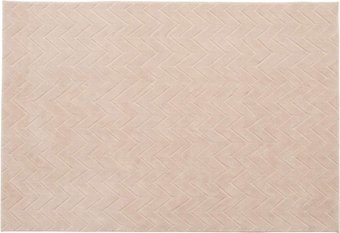 Ковер для жилой комнаты AksHome Homely RD 10 (160x200, бежевый)