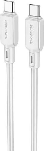 Кабель Borofone BX94 USB Type-C - USB Type-C (1 м, серый)